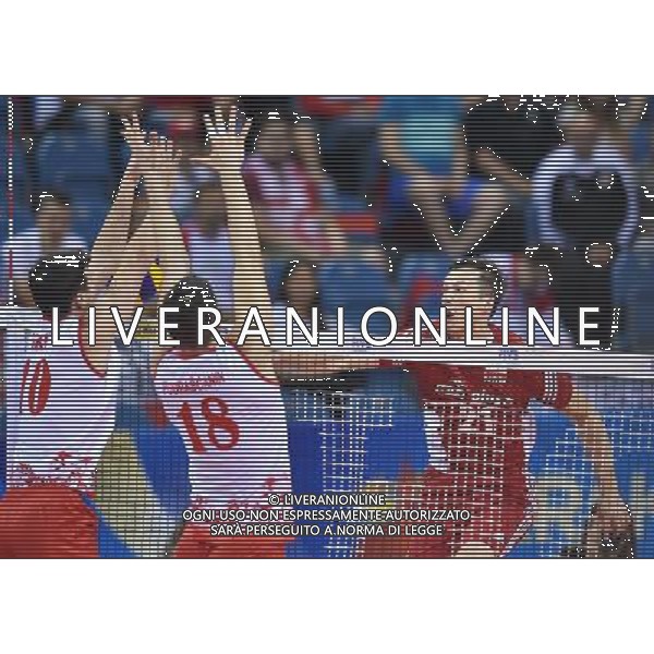 2016.07.14 Krakow Siatkowka mezczyzn Liga Swiatowa 2016 Finaly Polska - Serbia N/z Rafal Buszek (POL) Foto Lukasz Laskowski / PressFocus 2016.07.14 Krakow FIVB Volleyball World League Finals Poland vs Serbia Rafal Buszek (POL) Credit: Lukasz Laskowski / PressFocus / NEWSPIX.PL --- Newspix.pl /AGENZIA ALDO LIVERANI SAS - ONLY ITALY - EDITORIAL USE ONLY - POLONIA - SERBIA Volley Men World League 2016 torneo finale FIVB VOLLEY WORLD LEAGUE FINAL SIX 2016 - CRACOVIA 14/07/2016 *** Local Caption *** www.newspix.pl mail us: info@newspix.pl call us: 0048 022 23 22 222 --- Polish Picture Agency by Ringier Axel Springer Poland