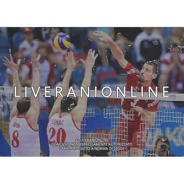 2016.07.14 Krakow Siatkowka mezczyzn Liga Swiatowa 2016 Finaly Polska - Serbia N/z Dawid Konarski (POL) Foto Lukasz Laskowski / PressFocus 2016.07.14 Krakow FIVB Volleyball World League Finals Poland vs Serbia Dawid Konarski (POL) Credit: Lukasz Laskowski / PressFocus / NEWSPIX.PL --- Newspix.pl /AGENZIA ALDO LIVERANI SAS - ONLY ITALY - EDITORIAL USE ONLY - POLONIA - SERBIA Volley Men World League 2016 torneo finale FIVB VOLLEY WORLD LEAGUE FINAL SIX 2016 - CRACOVIA 14/07/2016 *** Local Caption *** www.newspix.pl mail us: info@newspix.pl call us: 0048 022 23 22 222 --- Polish Picture Agency by Ringier Axel Springer Poland