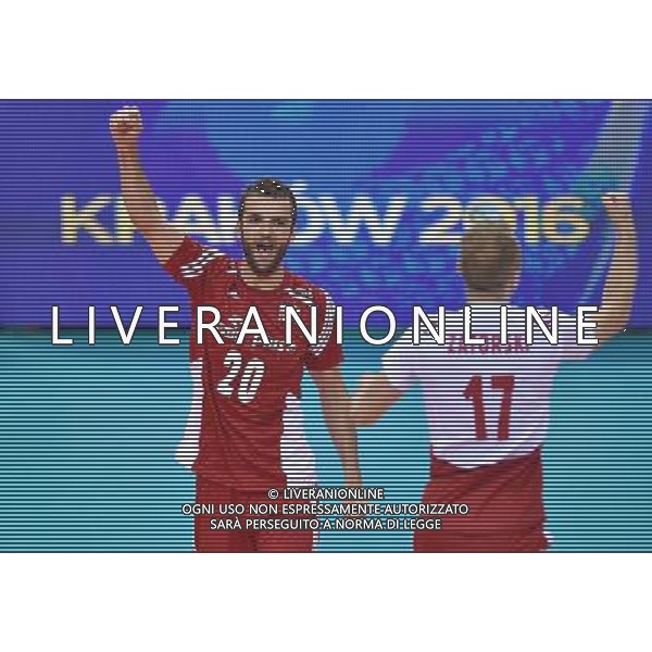 2016.07.14 Krakow Siatkowka mezczyzn Liga Swiatowa 2016 Finaly Polska - Serbia N/z Mateusz Mika (POL) Pawel Zatorski (POL) Foto Lukasz Laskowski / PressFocus 2016.07.14 Krakow FIVB Volleyball World League Finals Poland vs Serbia Mateusz Mika (POL) Pawel Zatorski (POL) Credit: Lukasz Laskowski / PressFocus / NEWSPIX.PL --- Newspix.pl /AGENZIA ALDO LIVERANI SAS - ONLY ITALY - EDITORIAL USE ONLY - POLONIA - SERBIA Volley Men World League 2016 torneo finale FIVB VOLLEY WORLD LEAGUE FINAL SIX 2016 - CRACOVIA 14/07/2016 *** Local Caption *** www.newspix.pl mail us: info@newspix.pl call us: 0048 022 23 22 222 --- Polish Picture Agency by Ringier Axel Springer Poland