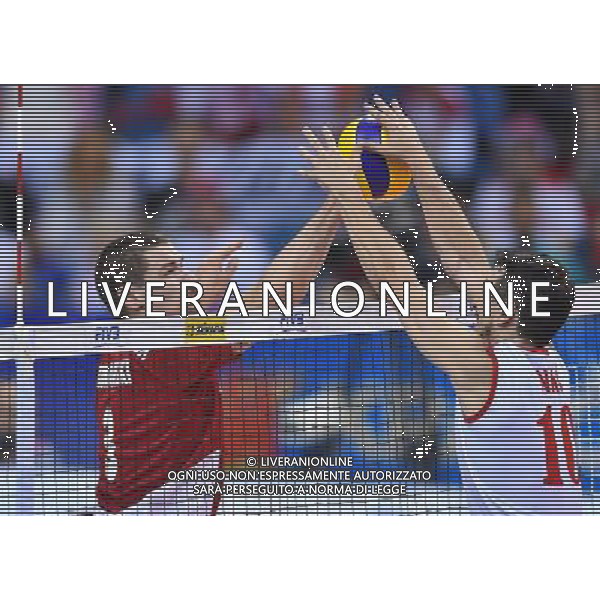 2016.07.14 Krakow Siatkowka mezczyzn Liga Swiatowa 2016 Finaly Polska - Serbia N/z Dawid Konarski (POL) Milos Nikic (SRB) Foto Lukasz Laskowski / PressFocus 2016.07.14 Krakow FIVB Volleyball World League Finals Poland vs Serbia Dawid Konarski (POL) Milos Nikic (SRB) Credit: Lukasz Laskowski / PressFocus / NEWSPIX.PL --- Newspix.pl /AGENZIA ALDO LIVERANI SAS - ONLY ITALY - EDITORIAL USE ONLY - POLONIA - SERBIA Volley Men World League 2016 torneo finale FIVB VOLLEY WORLD LEAGUE FINAL SIX 2016 - CRACOVIA 14/07/2016 *** Local Caption *** www.newspix.pl mail us: info@newspix.pl call us: 0048 022 23 22 222 --- Polish Picture Agency by Ringier Axel Springer Poland