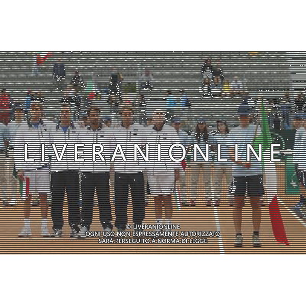 Coppa Davis, Italia vs Argentina, Quarti di finale del gruppo mondiale Davis Cup BNP Paribas, Primo giorno, 15/07/2016, nella foto: SEPPI, CECCHINATO, FOGNINI, LORENZI, BARAZZUTI, ©Claudio Zamagni/Agenzia Aldo Liverani s.a.s.