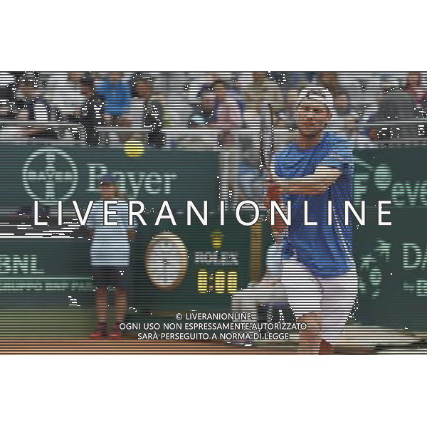 Coppa Davis, Italia vs Argentina, Quarti di finale del gruppo mondiale Davis Cup BNP Paribas, Primo giorno, 15/07/2016, nella foto: ANDREAS SEPPI, ©Claudio Zamagni/Agenzia Aldo Liverani s.a.s.