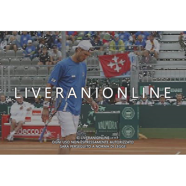 Coppa Davis, Italia vs Argentina, Quarti di finale del gruppo mondiale Davis Cup BNP Paribas, Primo giorno, 15/07/2016, nella foto: A. SEPPI, ©Claudio Zamagni/Agenzia Aldo Liverani s.a.s.