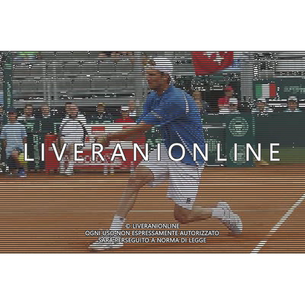 Coppa Davis, Italia vs Argentina, Quarti di finale del gruppo mondiale Davis Cup BNP Paribas, Primo giorno, 15/07/2016, nella foto: A. SEPPI, ©Claudio Zamagni/Agenzia Aldo Liverani s.a.s.