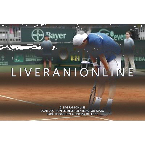 Coppa Davis, Italia vs Argentina, Quarti di finale del gruppo mondiale Davis Cup BNP Paribas, Primo giorno, 15/07/2016, nella foto: A. SEPPI, ©Claudio Zamagni/Agenzia Aldo Liverani s.a.s.