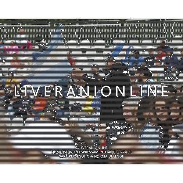Coppa Davis, Italia vs Argentina, Quarti di finale del gruppo mondiale Davis Cup BNP Paribas, Primo giorno, 15/07/2016, nella foto: UN TIFOSO ARGENTINO, ©Claudio Zamagni/Agenzia Aldo Liverani s.a.s.