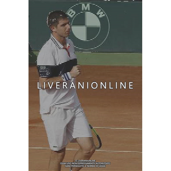 Coppa Davis, Italia vs Argentina, Quarti di finale del gruppo mondiale Davis Cup BNP Paribas, Primo giorno, 15/07/2016, nella foto: ESULTANZA DELBONIS, ©Claudio Zamagni/Agenzia Aldo Liverani s.a.s.