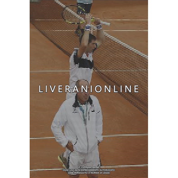 Coppa Davis, Italia vs Argentina, Quarti di finale del gruppo mondiale Davis Cup BNP Paribas, Primo giorno, 15/07/2016, nella foto: ESULTANZA DELBONIS, ©Claudio Zamagni/Agenzia Aldo Liverani s.a.s.