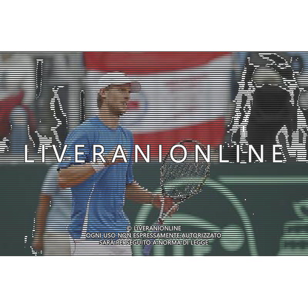 Coppa Davis, Italia vs Argentina, Quarti di finale del gruppo mondiale Davis Cup BNP Paribas, Primo giorno, 15/07/2016, nella foto: ANDREAS SEPPI, Â©Claudio Zamagni/Agenzia Aldo Liverani s.a.s.