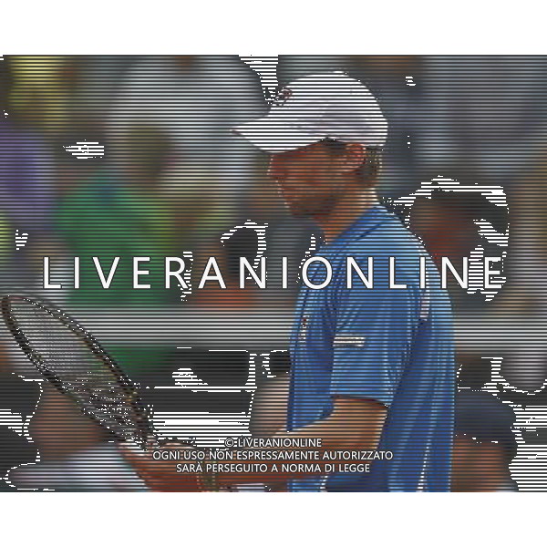 Coppa Davis, Italia vs Argentina, Quarti di finale del gruppo mondiale Davis Cup BNP Paribas, Primo giorno, 15/07/2016, nella foto: ANDREAS SEPPI, Â©Claudio Zamagni/Agenzia Aldo Liverani s.a.s.