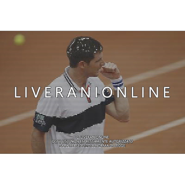 Coppa Davis, Italia vs Argentina, Quarti di finale del gruppo mondiale Davis Cup BNP Paribas, Primo giorno, 15/07/2016, nella foto: F. DELBONIS, Â©Claudio Zamagni/Agenzia Aldo Liverani s.a.s.