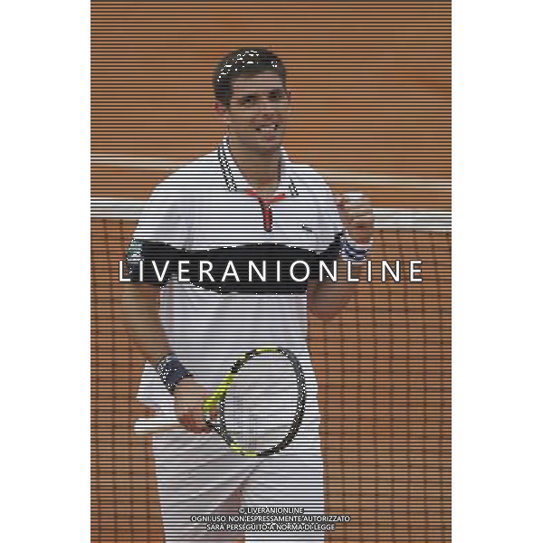 Coppa Davis, Italia vs Argentina, Quarti di finale del gruppo mondiale Davis Cup BNP Paribas, Primo giorno, 15/07/2016, nella foto: F. DELBONIS, Â©Claudio Zamagni/Agenzia Aldo Liverani s.a.s.