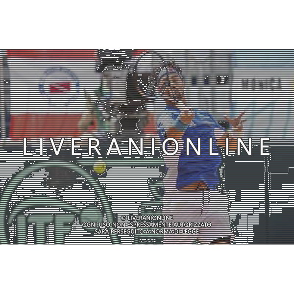 Coppa Davis, Italia vs Argentina, Quarti di finale del gruppo mondiale Davis Cup BNP Paribas, secondo giorno, FABIO FOGNINI vs JUAN MONACO, 16/07/2016, nella foto: FABIO FOGNINI, ©Claudio Zamagni/Agenzia Aldo Liverani s.a.s.