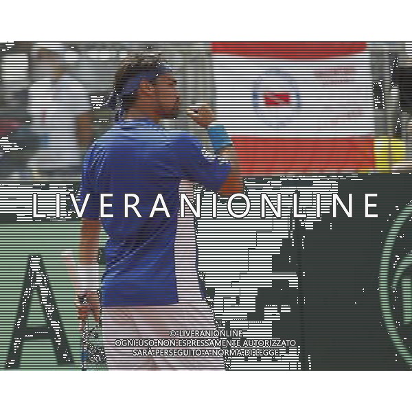 Coppa Davis, Italia vs Argentina, Quarti di finale del gruppo mondiale Davis Cup BNP Paribas, secondo giorno, FABIO FOGNINI vs JUAN MONACO, 16/07/2016, nella foto: ESULTANZA FOGNINI, ©Claudio Zamagni/Agenzia Aldo Liverani s.a.s.