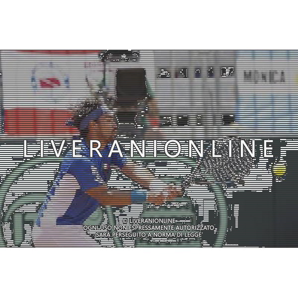 Coppa Davis, Italia vs Argentina, Quarti di finale del gruppo mondiale Davis Cup BNP Paribas, secondo giorno, FABIO FOGNINI vs JUAN MONACO, 16/07/2016, nella foto: FABIO FOGNINI, ©Claudio Zamagni/Agenzia Aldo Liverani s.a.s.