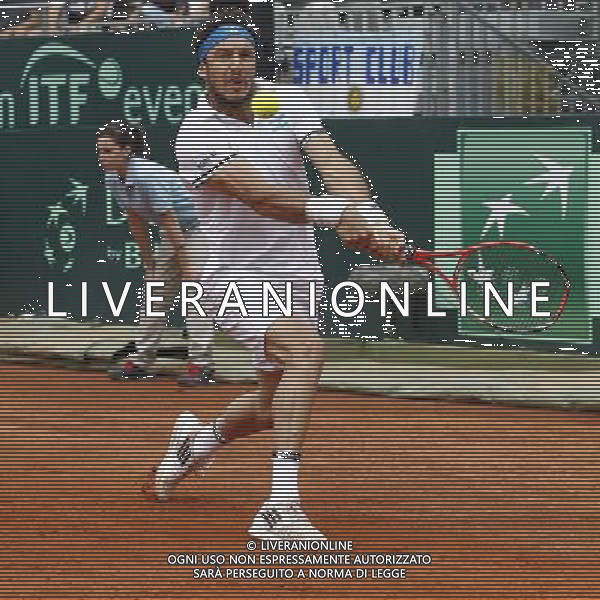 Coppa Davis, Italia vs Argentina, Quarti di finale del gruppo mondiale Davis Cup BNP Paribas, secondo giorno, FABIO FOGNINI vs JUAN MONACO, 16/07/2016, nella foto: JUAN MONACO, ©Claudio Zamagni/Agenzia Aldo Liverani s.a.s.