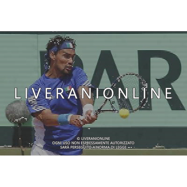 Coppa Davis, Italia vs Argentina, Quarti di finale del gruppo mondiale Davis Cup BNP Paribas, secondo giorno, FABIO FOGNINI vs JUAN MONACO, 16/07/2016, nella foto: FABIO FOGNINI, ©Claudio Zamagni/Agenzia Aldo Liverani s.a.s.