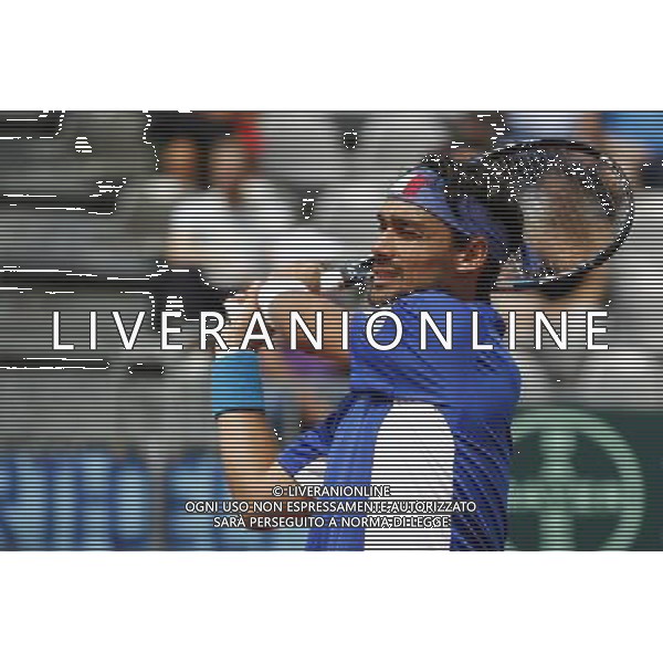 Coppa Davis, Italia vs Argentina, Quarti di finale del gruppo mondiale Davis Cup BNP Paribas, secondo giorno, FABIO FOGNINI vs JUAN MONACO, 16/07/2016, nella foto: FABIO FOGNINI, ©Claudio Zamagni/Agenzia Aldo Liverani s.a.s.