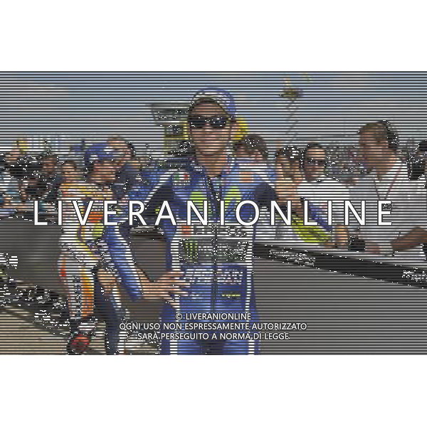 16.07.2016. Sachsenring, Germania. Valentino Rossi durante il parco chiuso. - Motomondiale ©PIAZZOLLA/AGENZIA ALDO LIVERANI SAS