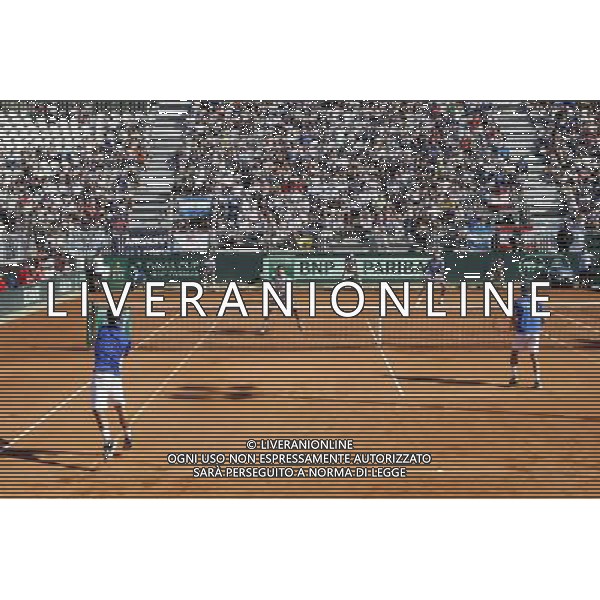 Coppa Davis, Italia vs Argentina, Quarti di finale del gruppo mondiale Davis Cup BNP Paribas, secondo giorno, il doppio tra PAOLO LORENZI, FABIO FOGNINI vs JUAN DEL PORTO, GUIDO PELLA, 16/07/2016, nella foto: ©Claudio Zamagni/Agenzia Aldo Liverani s.a.s.