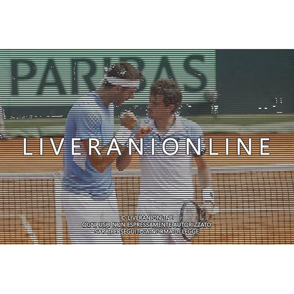 Coppa Davis, Italia vs Argentina, Quarti di finale del gruppo mondiale Davis Cup BNP Paribas, secondo giorno, il doppio tra PAOLO LORENZI, FABIO FOGNINI vs JUAN DEL PORTO, GUIDO PELLA, 16/07/2016, nella foto: JUAN DEL PORTO, GUIDO PELLA, ©Claudio Zamagni/Agenzia Aldo Liverani s.a.s. ©Claudio Zamagni/Agenzia Aldo Liverani s.a.s.