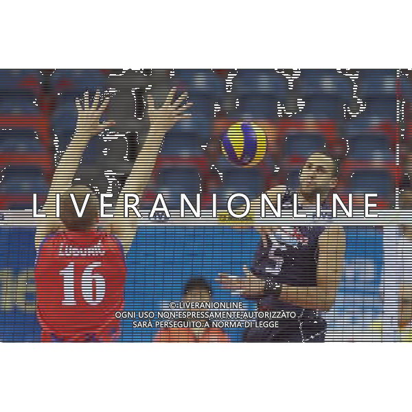 16.07.2016 KRAKOW TAURON ARENA UL. LEMA 7 ( POLAND ) SIATKOWKA MEZCZYZN ( MEN\'S VOLLEYBALL ) FINAL LIGI SWIATOWEJ 2016 - FINAL SIX ( FIVB WORLD LEAGUE FINALS KRAKOW 2016 ) POLFINAL WLOCHY -SERBIA (SEMI FINAL GAME ITALY - SERBIA) NZ (P) OSMANY JUANTORENA FOTO JAKUB PIASECKI / CYFRASPORT / NEWSPIX.PL --- Newspix.pl /AGENZIA ALDO LIVERANI SAS - ONLY ITALY - SERBIA - ITALIA Volley Men World League 2016 semifinale FIVB VOLLEY WORLD LEAGUE FINAL SIX 16/07/2016 *** Local Caption *** www.newspix.pl mail us: info@newspix.pl call us: 0048 022 23 22 222 --- Polish Picture Agency by Ringier Axel Springer Poland