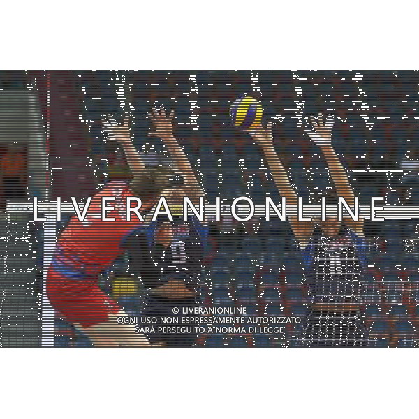 2016.07.16 KRAKOW - TAURON ARENA LIGA SWIATOWA SIATKOWKA MEZCZYZN POL FINAL SERBIA - WLOCHY NZ UROS KOVACEVIC SERBIA IVAN ZAYTSEV WLOCHY SIMONE BUTI WLOCHY FOT. LUKASZ WIESZALA / FOKUSMEDIA / NEWSPIX.PL --- Newspix.pl /AGENZIA ALDO LIVERANI SAS - ONLY ITALY - SERBIA - ITALIA Volley Men World League 2016 semifinale FIVB VOLLEY WORLD LEAGUE FINAL SIX 16/07/2016 *** Local Caption *** www.newspix.pl mail us: info@newspix.pl call us: 0048 022 23 22 222 --- Polish Picture Agency by Ringier Axel Springer Poland