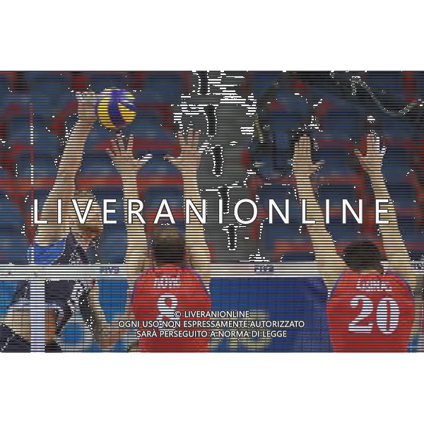 16.07.2016 KRAKOW TAURON ARENA UL. LEMA 7 ( POLAND ) SIATKOWKA MEZCZYZN ( MEN\'S VOLLEYBALL ) FINAL LIGI SWIATOWEJ 2016 - FINAL SIX ( FIVB WORLD LEAGUE FINALS KRAKOW 2016 ) POLFINAL WLOCHY -SERBIA (SEMI FINAL GAME ITALY - SERBIA) NZ (L) IVAN ZAYTSEV FOTO JAKUB PIASECKI / CYFRASPORT / NEWSPIX.PL --- Newspix.pl *** Local Caption *** www.newspix.pl mail us: info@newspix.pl call us: 0048 022 23 22 222 --- Polish Picture Agency by Ringier Axel Springer Poland