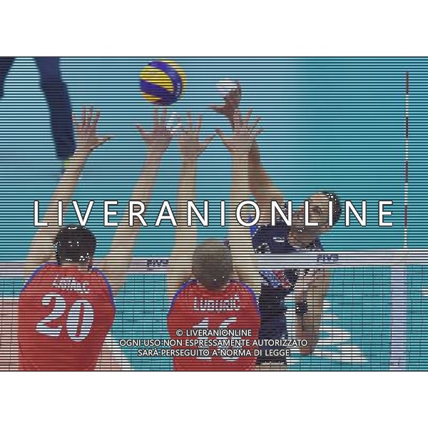 2016.07.16 Krakow Siatkowka mezczyzn Liga Swiatowa 2016 Finaly polfinal Serbia - Wlochy N/z Osmany Juantorena (ITA) Foto Lukasz Laskowski / PressFocus 2016.07.16 Men Volleyball World League Finals semifinal game Serbia vs Italy Osmany Juantorena (ITA) Credit: Lukasz Laskowski / PressFocus / NEWSPIX.PL