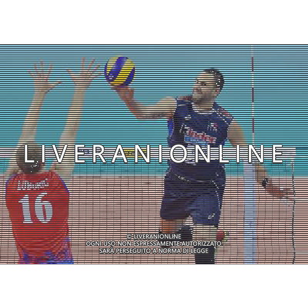 2016.07.16 Krakow Siatkowka mezczyzn Liga Swiatowa 2016 Finaly polfinal Serbia - Wlochy N/z Osmany Juantorena (ITA) Foto Lukasz Laskowski / PressFocus 2016.07.16 Men Volleyball World League Finals semifinal game Serbia vs Italy Osmany Juantorena (ITA) Credit: Lukasz Laskowski / PressFocus / NEWSPIX.PL