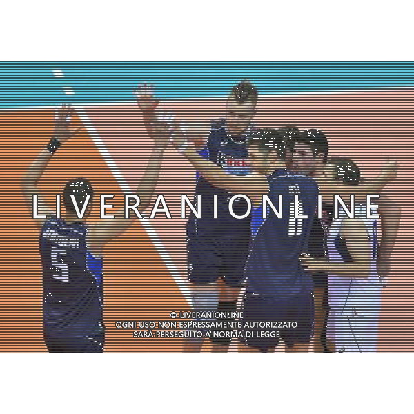 2016.07.16 Krakow Siatkowka mezczyzn Liga Swiatowa 2016 Finaly polfinal Serbia - Wlochy N/z Osmany Juantorena (ITA) Ivan Zaytsev (ITA) Simone Buti (ITA) Filippo Lanza (ITA) Foto Lukasz Laskowski / PressFocus 2016.07.16 Men Volleyball World League Finals semifinal game Serbia vs Italy Osmany Juantorena (ITA) Ivan Zaytsev (ITA) Simone Buti (ITA) Filippo Lanza (ITA) Credit: Lukasz Laskowski / PressFocus / NEWSPIX.PL