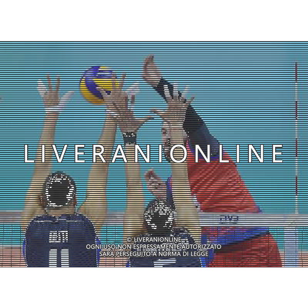 2016.07.16 Krakow Siatkowka mezczyzn Liga Swiatowa 2016 Finaly polfinal Serbia - Wlochy N/z Uros Kovacevic (SRB) Foto Lukasz Laskowski / PressFocus 2016.07.16 Men Volleyball World League Finals semifinal game Serbia vs Italy Uros Kovacevic (SRB) Credit: Lukasz Laskowski / PressFocus / NEWSPIX.PL AG ALDO LIVERANI SAS ONLY ITALY