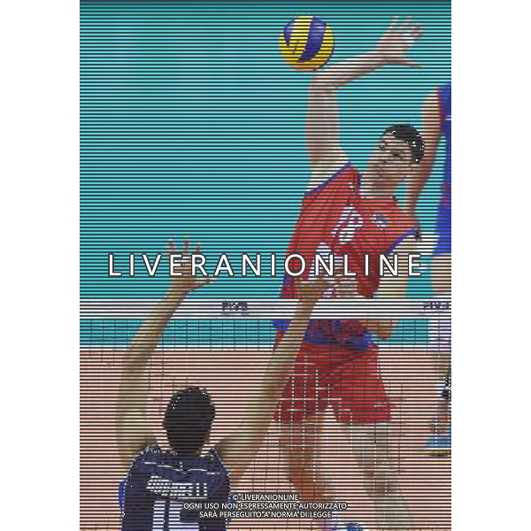 2016.07.16 Krakow Siatkowka mezczyzn Liga Swiatowa 2016 Finaly polfinal Serbia - Wlochy N/z Marko Podrascanin (SRB) Foto Lukasz Laskowski / PressFocus 2016.07.16 Men Volleyball World League Finals semifinal game Serbia vs Italy Marko Podrascanin (SRB) Credit: Lukasz Laskowski / PressFocus / NEWSPIX.PL AG ALDO LIVERANI SAS ONLY ITALY