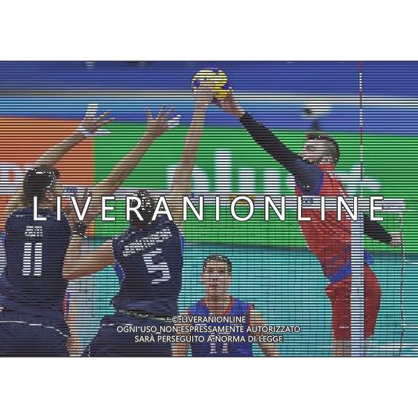 2016.07.16 Krakow Siatkowka mezczyzn Liga Swiatowa 2016 Finaly polfinal Serbia - Wlochy N/z Simone Buti (ITA) Osmany Juantorena (ITA) Uros Kovacevic (SRB) Foto Lukasz Laskowski / PressFocus 2016.07.16 Men Volleyball World League Finals semifinal game Serbia vs Italy Simone Buti (ITA) Osmany Juantorena (ITA) Uros Kovacevic (SRB) Credit: Lukasz Laskowski / PressFocus / NEWSPIX.PL AG ALDO LIVERANI SAS ONLY ITALY