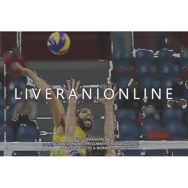 16.07.2016 KRAKOW TAURON ARENA UL. LEMA 7 ( POLAND ) SIATKOWKA MEZCZYZN ( MEN\'S VOLLEYBALL ) FINAL LIGI SWIATOWEJ 2016 - FINAL SIX ( FIVB WORLD LEAGUE FINALS KRAKOW 2016 ) POLFINAL FRANCJA - BRASILIA (SEMI FINAL GAME FRANCE - BRASIL ) NZ WALLACE DE SOUZA FOTO JAKUB PIASECKI / CYFRASPORT / NEWSPIX.PL --- Newspix.pl AG ALDO LIVERANI SAS ONLY ITALY *** Local Caption *** www.newspix.pl mail us: info@newspix.pl call us: 0048 022 23 22 222 --- Polish Picture Agency by Ringier Axel Springer Poland