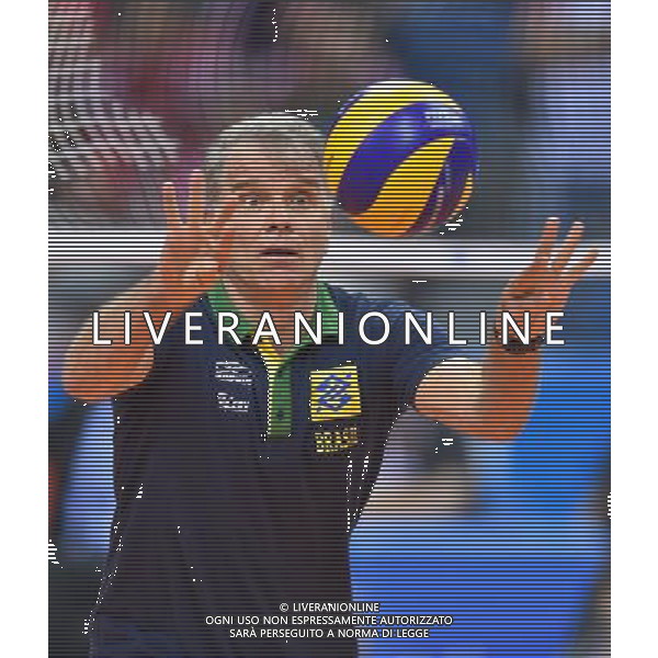 2016.07.16 Krakow Siatkowka mezczyzn Liga Swiatowa 2016 Finaly polfinal Francja - Brazylia N/z Bernardo Rezende (BRA) Foto Lukasz Laskowski / PressFocus 2016.07.16 Men Volleyball World League Finals semifinal game France vs Brazil Bernardo Rezende (BRA) Credit: Lukasz Laskowski / PressFocus / NEWSPIX.PL --- Newspix.pl AG ALDO LIVERANI SAS ONLY ITALY *** Local Caption *** www.newspix.pl mail us: info@newspix.pl call us: 0048 022 23 22 222 --- Polish Picture Agency by Ringier Axel Springer Poland