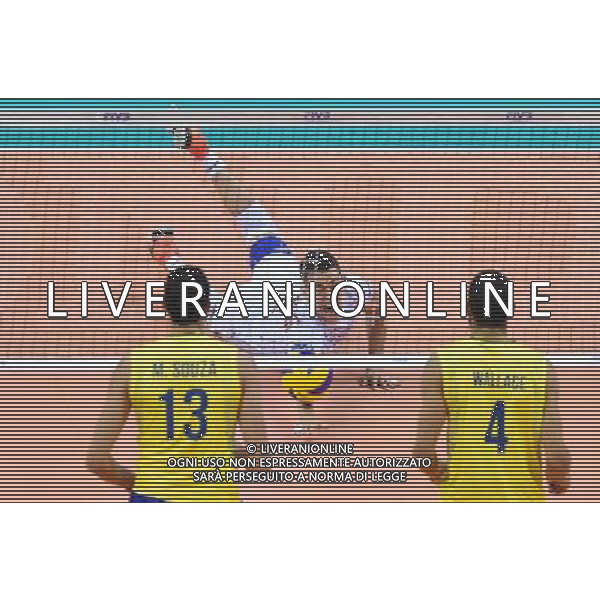 2016.07.16 Krakow Siatkowka mezczyzn Liga Swiatowa 2016 Finaly polfinal Francja - Brazylia N/z Jenia Grebennikov (FRA) Foto Lukasz Laskowski / PressFocus 2016.07.16 Men Volleyball World League Finals semifinal game France vs Brazil Jenia Grebennikov (FRA) Credit: Lukasz Laskowski / PressFocus / NEWSPIX.PL --- Newspix.pl AG ALDO LIVERANI SAS ONLY ITALY *** Local Caption *** www.newspix.pl mail us: info@newspix.pl call us: 0048 022 23 22 222 --- Polish Picture Agency by Ringier Axel Springer Poland
