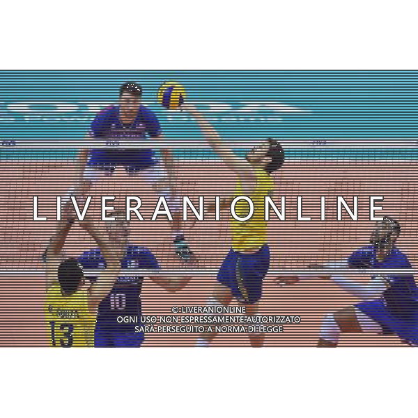 2016.07.16 Krakow Siatkowka mezczyzn Liga Swiatowa 2016 Finaly polfinal Francja - Brazylia N/z Bruno Mossa Rezende (BRA) Foto Lukasz Laskowski / PressFocus 2016.07.16 Men Volleyball World League Finals semifinal game France vs Brazil Bruno Mossa Rezende (BRA) Credit: Lukasz Laskowski / PressFocus / NEWSPIX.PL --- Newspix.pl AG ALDO LIVERANI SAS ONLY ITALY *** Local Caption *** www.newspix.pl mail us: info@newspix.pl call us: 0048 022 23 22 222 --- Polish Picture Agency by Ringier Axel Springer Poland