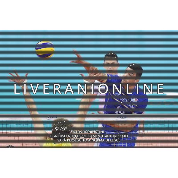2016.07.16 Krakow Siatkowka mezczyzn Liga Swiatowa 2016 Finaly polfinal Francja - Brazylia N/z Nicolas Le Goff (FRA) Foto Lukasz Laskowski / PressFocus 2016.07.16 Men Volleyball World League Finals semifinal game France vs Brazil Nicolas Le Goff (FRA) Credit: Lukasz Laskowski / PressFocus / NEWSPIX.PL --- Newspix.pl AG ALDO LIVERANI SAS ONLY ITALY *** Local Caption *** www.newspix.pl mail us: info@newspix.pl call us: 0048 022 23 22 222 --- Polish Picture Agency by Ringier Axel Springer Poland