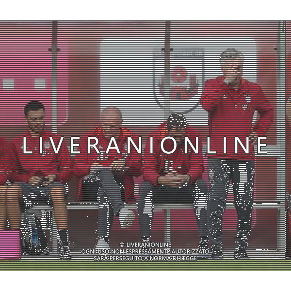 firo : 16.07.2016, Fu§ball, 1.Bundesliga, Saison 2016/2017, Testspiel, SV Lippstadt 08 - FC Bayern MŸnchen Trainer Carlo ANCELOTTI, Bayern rechts mit Co-Trainer Paul CLEMENT,Hermann GERLAND, Co-Trainer Davide ANCELOTTI, $worldrights,Es gelten unsere AGB, einsehbar auf www.firosportphoto.de, copyright by firo sportphoto: Coesfelder Str. 207 D-48249 DŸlmen www.firosportphoto.de mail@firosportphoto.de (V o l k s b a n k B o c h u m - W i t t e n ) BLZ.: 430 601 29 Kt. Nr.: 341 117 100 Tel:Ê +49-2594-9916004 Fax:Ê+49-2594-9916005 , AG ALDO LIVERANI SAS ONLY ITALY