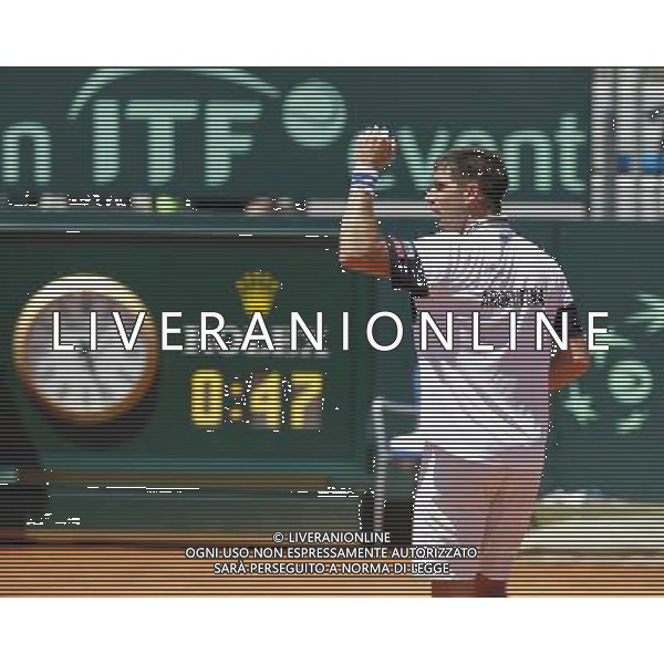 Coppa Davis, Italia vs Argentina, Quarti di finale del gruppo mondiale Davis Cup BNP Paribas, Terzo giorno, FABIO FOGNINI vs FEDERICO DELBONIS, 17/07/2016, nella foto: FEDERICO DELBONIS, ©Claudio Zamagni/Agenzia Aldo Liverani s.a.s.