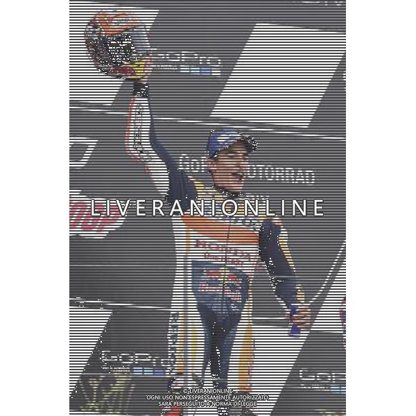 17.07.2016. Sachsenring, Germania. Marc Marquez (Repsol Honda). MotoGp Gara Motomondiale Â© PIAZZOLLA / AGENZIA ALDO LIVERANI SAS