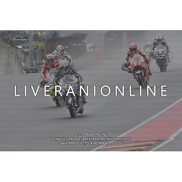 17.07.2016. Sachsenring, Germania.Valentino Rossi (Movistar Yamaha) MotoGp Gara Motomondiale Â© PIAZZOLLA / AGENZIA ALDO LIVERANI SAS