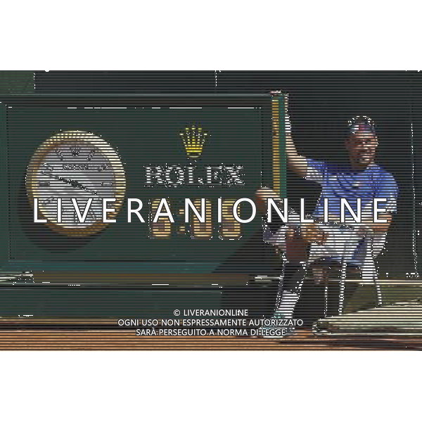 Coppa Davis, Italia vs Argentina, Quarti di finale del gruppo mondiale Davis Cup BNP Paribas, Terzo giorno, FABIO FOGNINI vs FEDERICO DELBONIS, 17/07/2016, nella foto: FABIO FOGNINI, Â©Claudio Zamagni/Agenzia Aldo Liverani s.a.s. / AGENZIA ALDO LIVERANI SAS