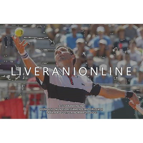 Coppa Davis, Italia vs Argentina, Quarti di finale del gruppo mondiale Davis Cup BNP Paribas, Terzo giorno, FABIO FOGNINI vs FEDERICO DELBONIS, 17/07/2016, nella foto: FEDERICO DELBONIS, Â©Claudio Zamagni/Agenzia Aldo Liverani s.a.s. / AGENZIA ALDO LIVERANI SAS