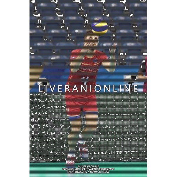 17.07.2016 KRAKOW TAURON ARENA UL. LEMA 7 ( POLAND ) SIATKOWKA MEZCZYZN ( MEN\'S VOLLEYBALL ) FINAL LIGI SWIATOWEJ 2016 - FINAL SIX ( FIVB WORLD LEAGUE FINALS KRAKOW 2016 ) MECZ O TRZECIE MIEJSCE FRANCJA - WLOCHY ( FINALS GAME 3-4 PLACES GAME FRANCE - ITALY ) NZ ANTONIO ROUZIER SYLWETKA FOTO JAKUB PIASECKI / CYFRASPORT / NEWSPIX.PL --- Newspix.pl/ AGENZIA ALDO LIVERANI SAS - ITALY ONLY EDITORIAL USE ONLY - FRANCIA - ITALIA Volley Men World League 2016 - FINAL SIX ( 3-4 POSTO ) CRACOVIA POLONIA 17/07/2016