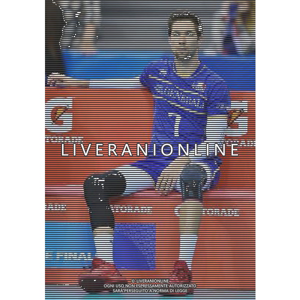 2016.07.17 Krakow Siatkowka mezczyzn Liga Swiatowa 2016 Finaly mech o 3 miejsce Francja - Wlochy N/z Earvin Ngapeth (FRA) Kevin Tillie (FRA) graja z napisem #JeSuisNice na rekawach Foto Lukasz Laskowski / PressFocus 2016.07.17 Men Volleyball World League Finals 3rd place game France vs Italy Ervin Ngapeth (FRA) and Kevin Tillie (FRA) playing with #JeSuisNice signs on theirs shirts Credit: Lukasz Laskowski / PressFocus / NEWSPIX.PL --- Newspix.pl/ AGENZIA ALDO LIVERANI SAS - ITALY ONLY EDITORIAL USE ONLY - FRANCIA - ITALIA Volley Men World League 2016 - FINAL SIX ( 3-4 POSTO ) CRACOVIA POLONIA 17/07/2016