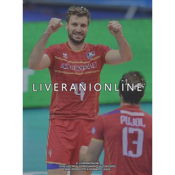2016.07.17 Krakow Siatkowka mezczyzn Liga Swiatowa 2016 Finaly mech o 3 miejsce Francja - Wlochy N/z Antonin Rouzier (FRA) Foto Lukasz Laskowski / PressFocus 2016.07.17 Men Volleyball World League Finals 3rd place game France vs Italy Antonin Rouzier (FRA) Credit: Lukasz Laskowski / PressFocus / NEWSPIX.PL --- Newspix.pl/ AGENZIA ALDO LIVERANI SAS - ITALY ONLY EDITORIAL USE ONLY - FRANCIA - ITALIA Volley Men World League 2016 - FINAL SIX ( 3-4 POSTO ) CRACOVIA POLONIA 17/07/2016