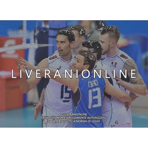 2016.07.17 Krakow Siatkowka mezczyzn Liga Swiatowa 2016 Finaly mech o 3 miejsce Francja - Wlochy N/z Emanuele Birarelli C (ITA) Massimo Colaci (ITA) Ivan Zaytsev (ITA) Foto Lukasz Laskowski / PressFocus 2016.07.17 Men Volleyball World League Finals 3rd place game France vs Italy Emanuele Birarelli C (ITA) Massimo Colaci (ITA) Ivan Zaytsev (ITA) Credit: Lukasz Laskowski / PressFocus / NEWSPIX.PL --- Newspix.pl/ AGENZIA ALDO LIVERANI SAS - ITALY ONLY EDITORIAL USE ONLY - FRANCIA - ITALIA Volley Men World League 2016 - FINAL SIX ( 3-4 POSTO ) CRACOVIA POLONIA 17/07/2016