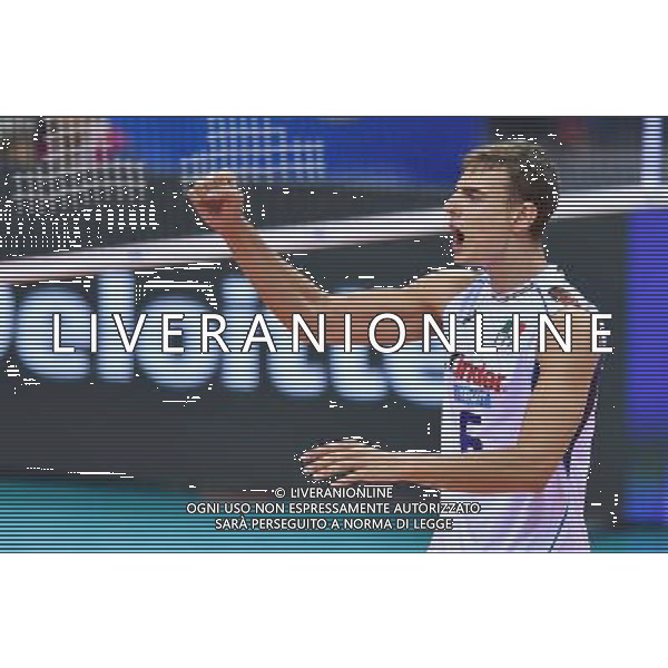 2016.07.17 Krakow Siatkowka mezczyzn Liga Swiatowa 2016 Finaly mech o 3 miejsce Francja - Wlochy N/z Simone Giannelli (ITA) Foto Lukasz Laskowski / PressFocus 2016.07.17 Men Volleyball World League Finals 3rd place game France vs Italy Simone Giannelli (ITA) Credit: Lukasz Laskowski / PressFocus / NEWSPIX.PL --- Newspix.pl/ AGENZIA ALDO LIVERANI SAS - ITALY ONLY - EDITORIAL USE ONLY- FRANCIA - ITALIA Volley Men World League 2016 - FINAL SIX ( 3-4 POSTO ) CRACOVIA POLONIA 17/07/2016